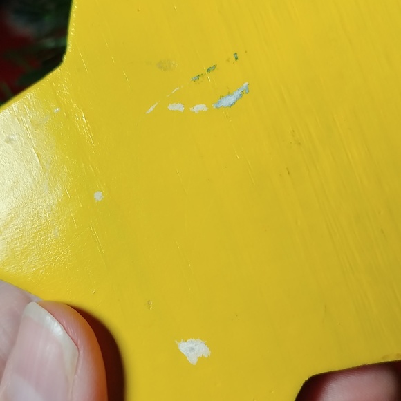 Star Ornament that looks like an Iced Sugar Cookie - Picture 9 of 9